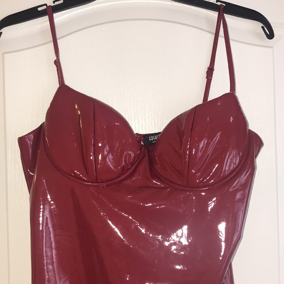 Fashion Nova -Rita Hayworth Red Dress - Picture 2 of 3